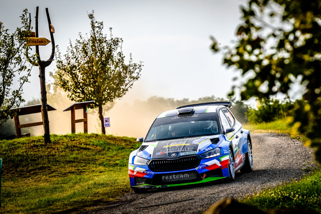 Fotka z rally závodů