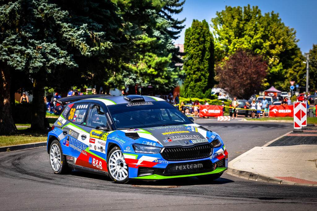 Fotka z rally závodů