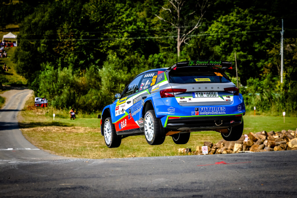 Fotka z rally závodů