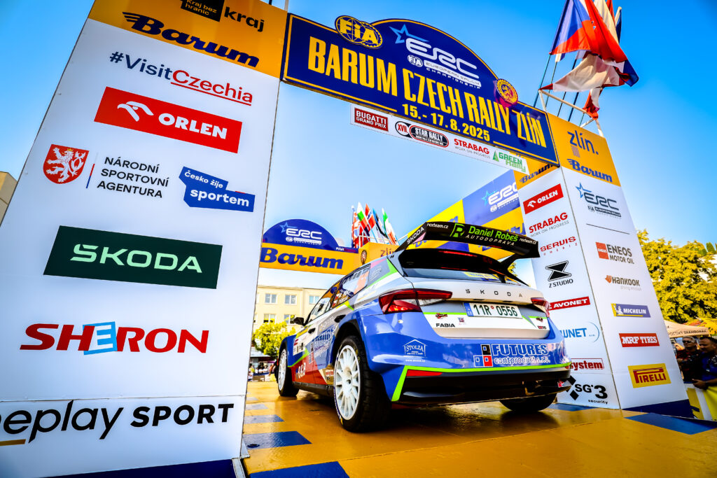 Fotka z rally závodů