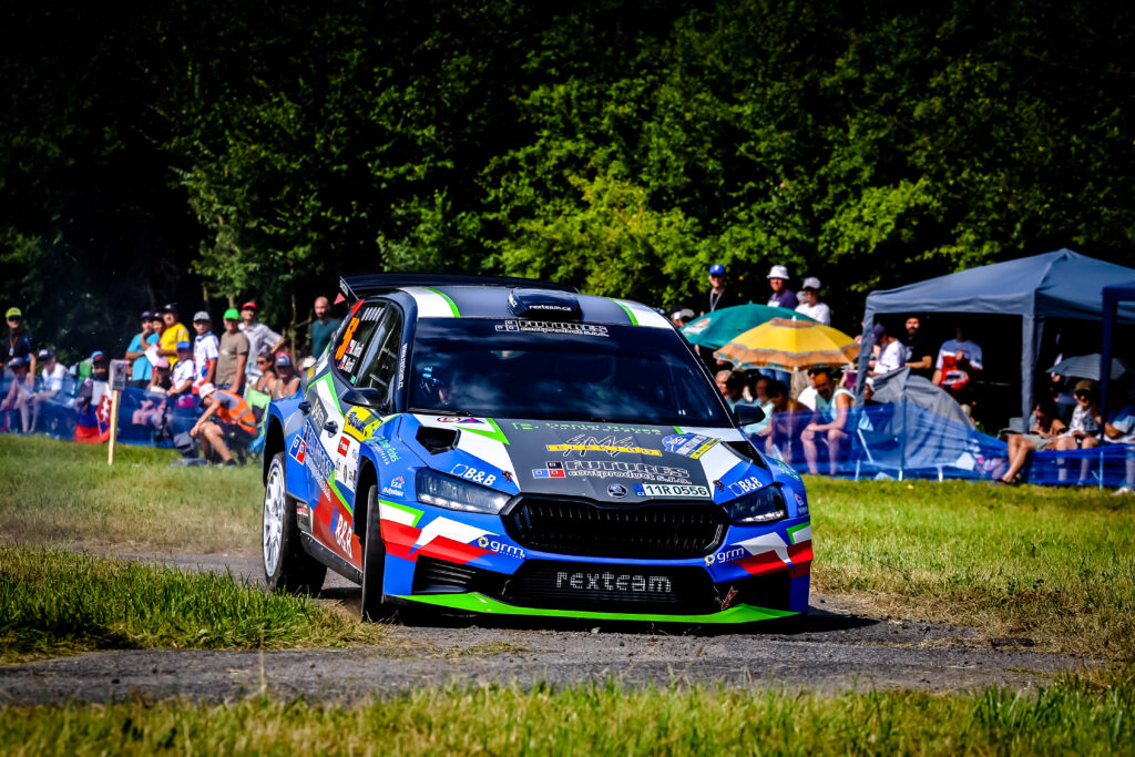 Fotka z rally závodů