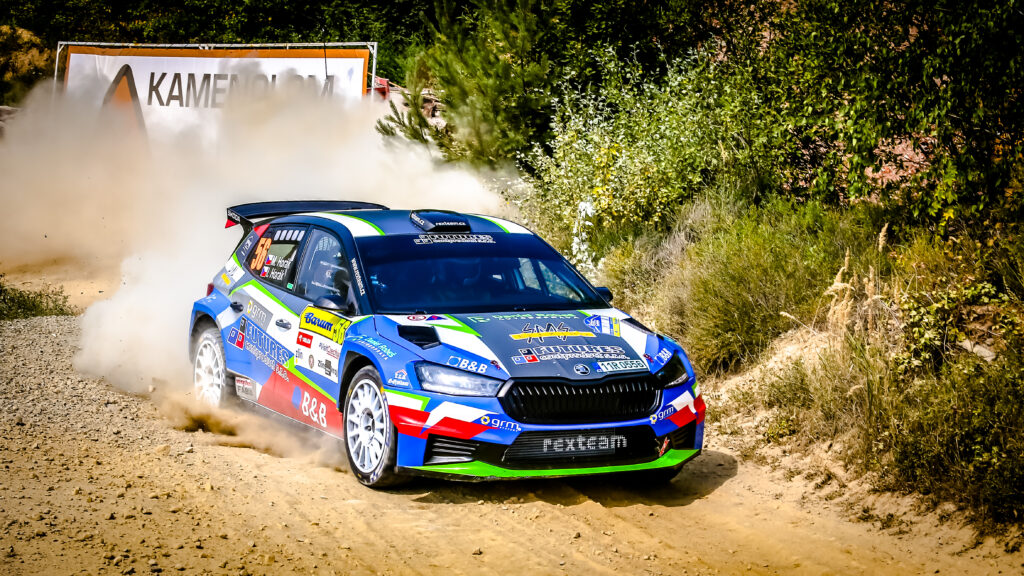 Fotka z rally závodů