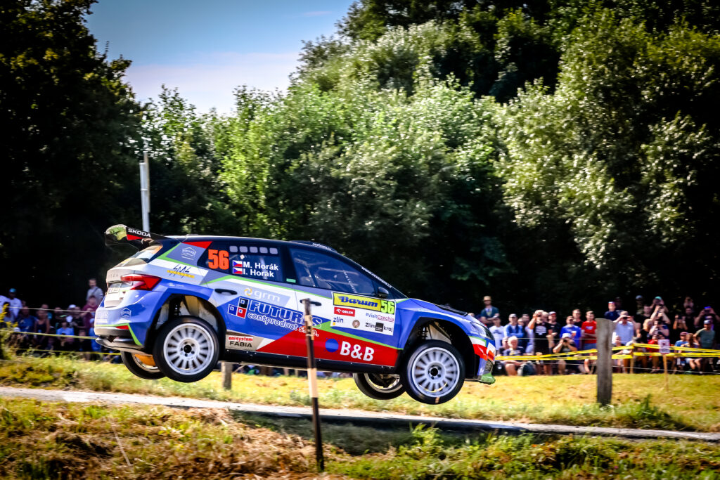 Fotka z rally závodů