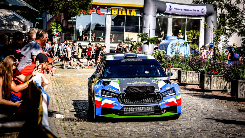 Fotka z rally závodů