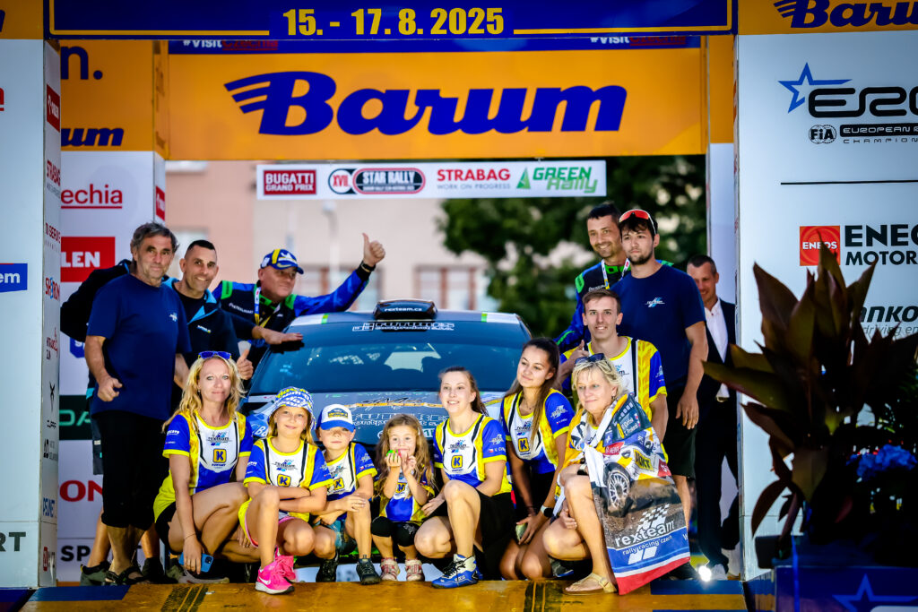 Fotka z rally závodů