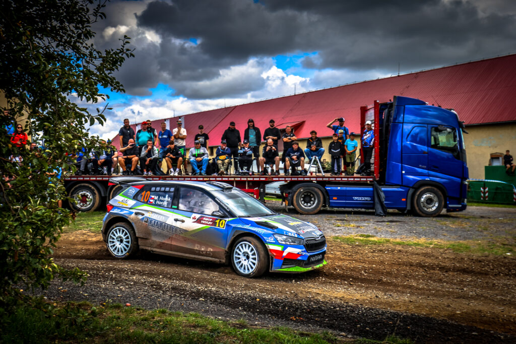 Fotka z rally závodů