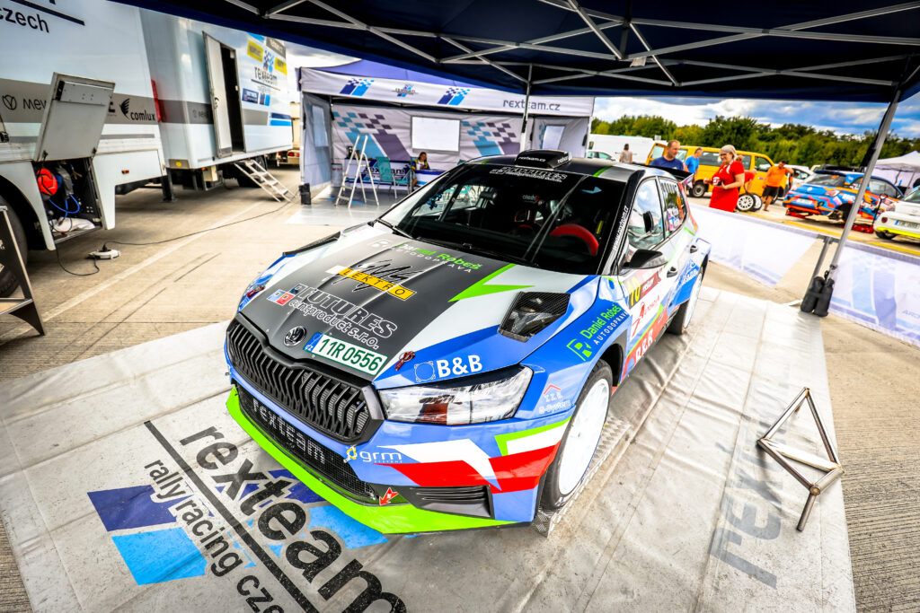 Fotka z rally závodů