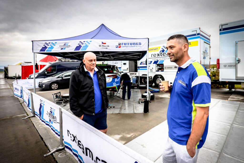Fotka z rally závodů