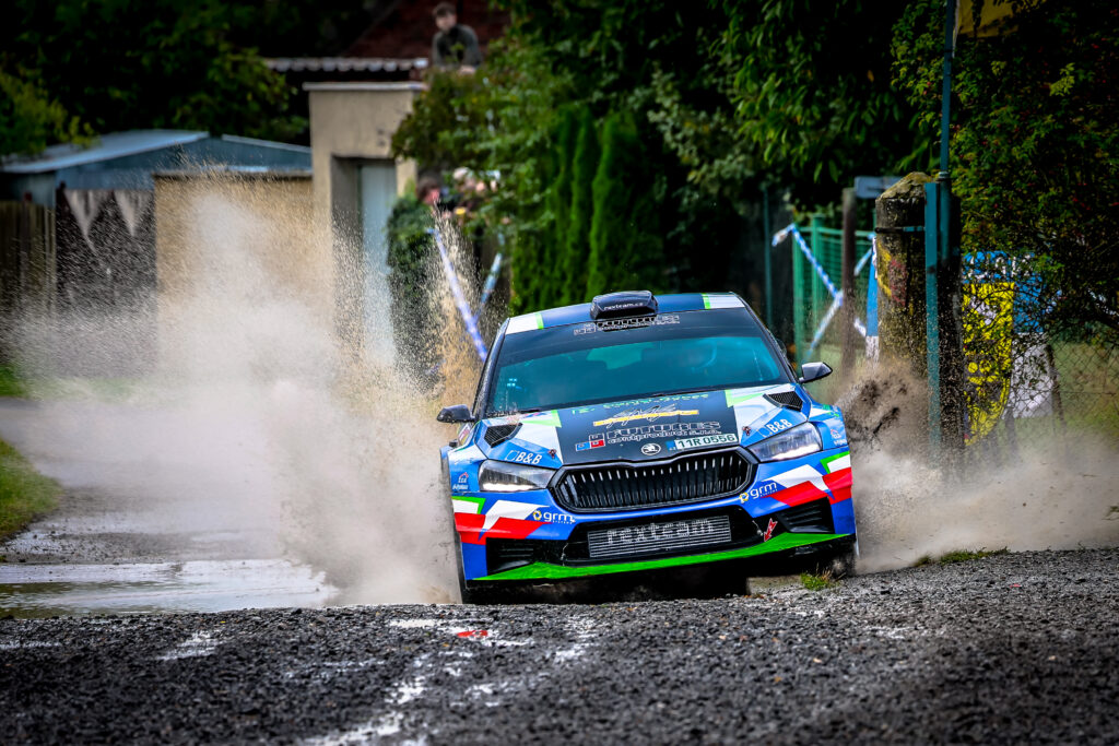 Fotka z rally závodů