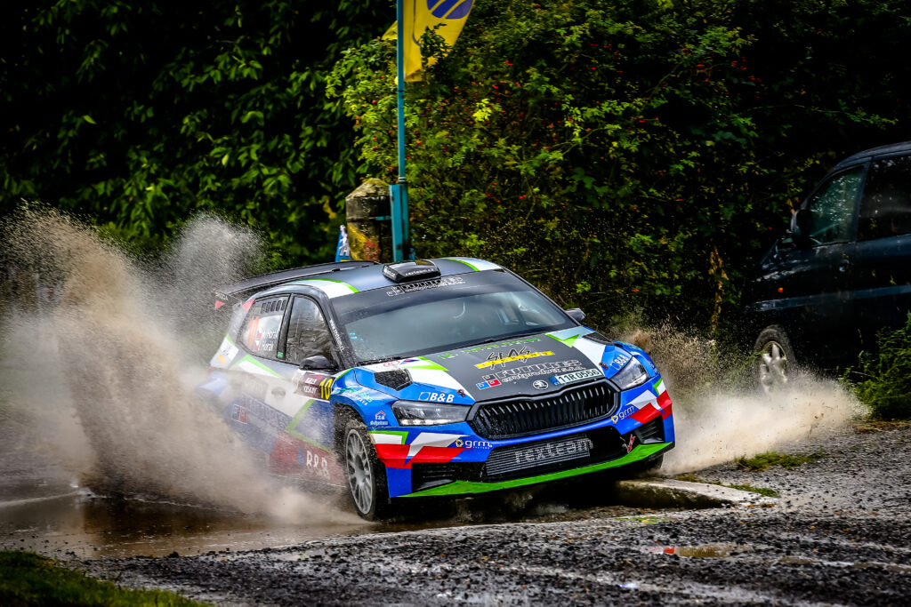 Fotka z rally závodů