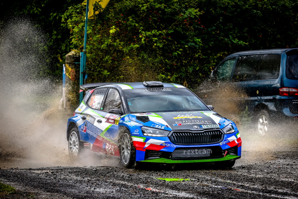 Fotka z rally závodů