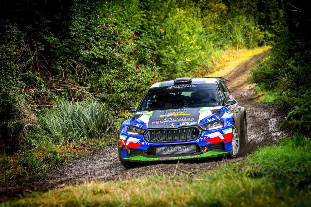 Fotka z rally závodů