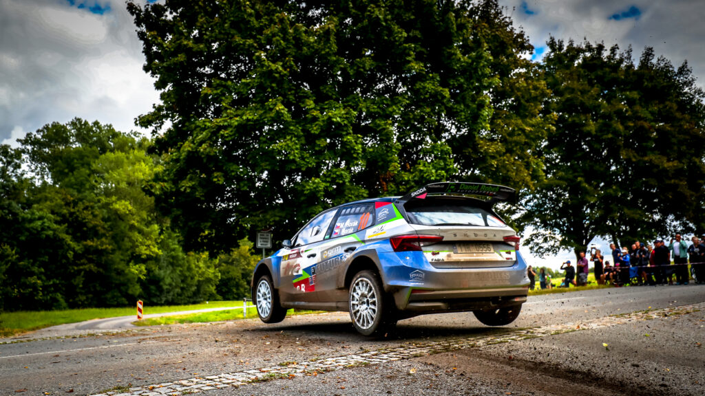 Fotka z rally závodů