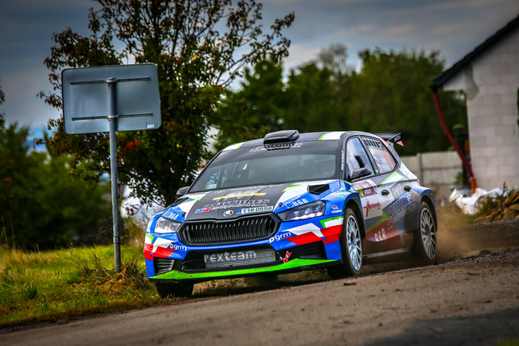 Fotka z rally závodů
