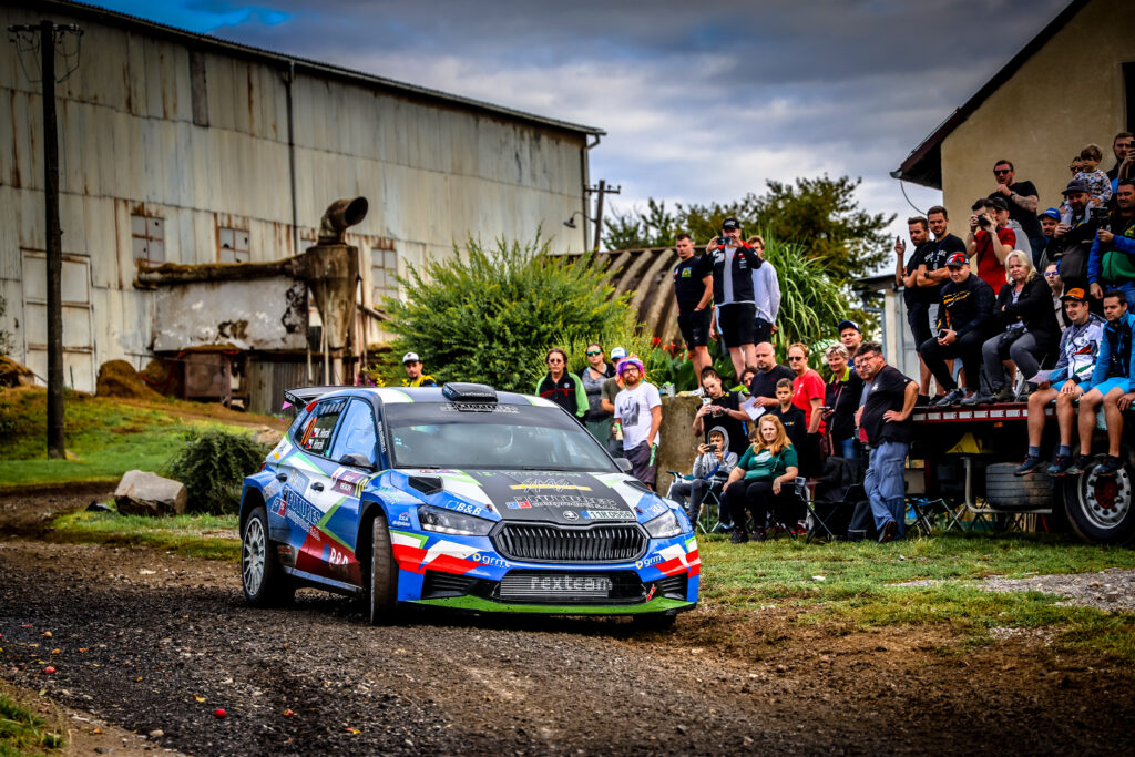 Fotka z rally závodů