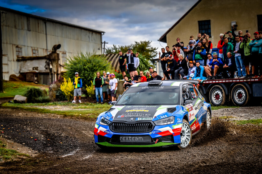 Fotka z rally závodů