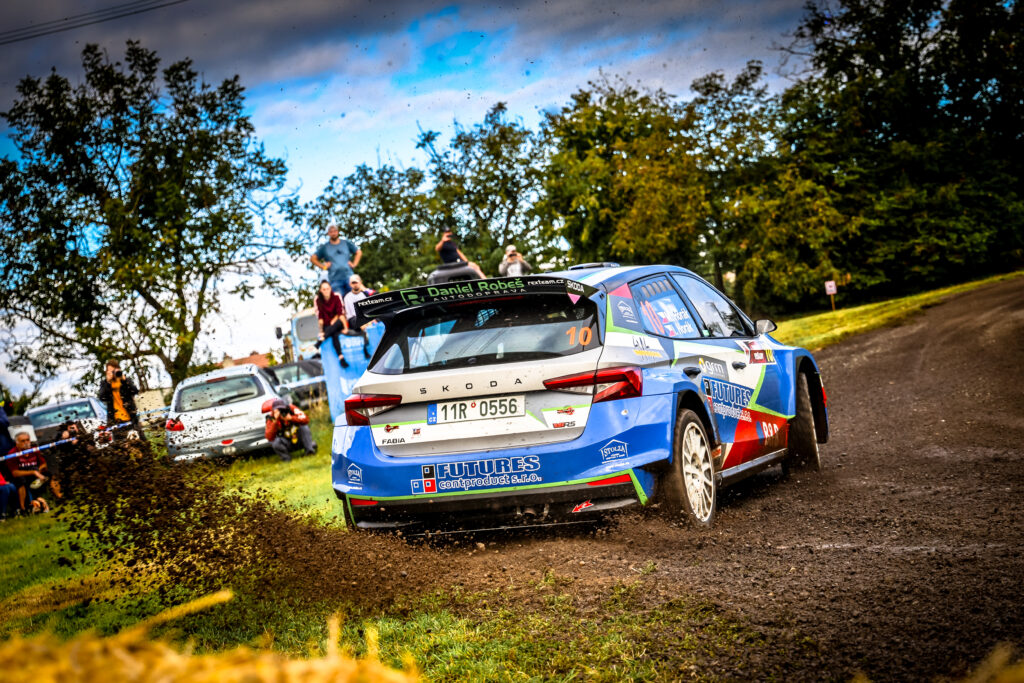 Fotka z rally závodů