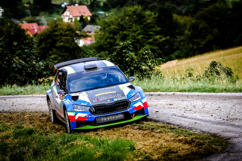 Fotka z rally závodů
