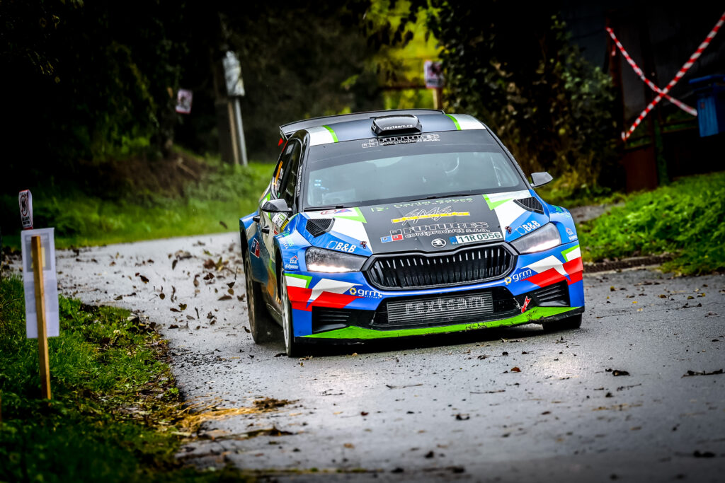 Fotka z rally závodů