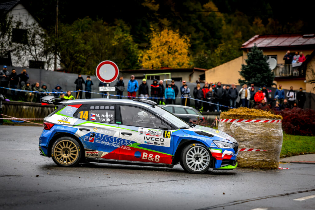 Fotka z rally závodů