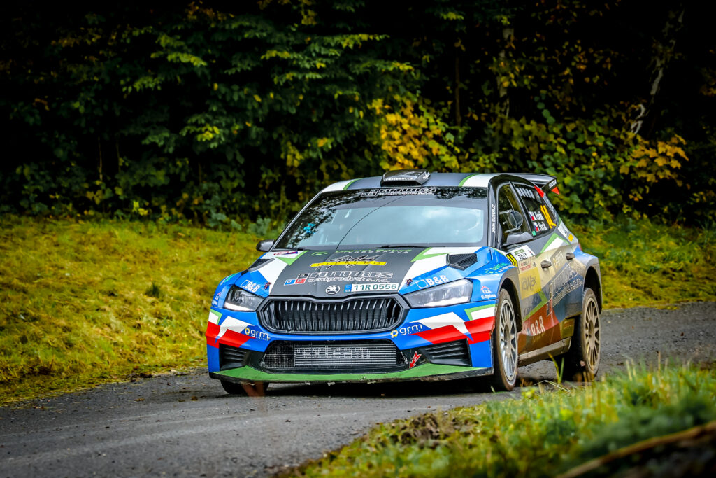Fotka z rally závodů