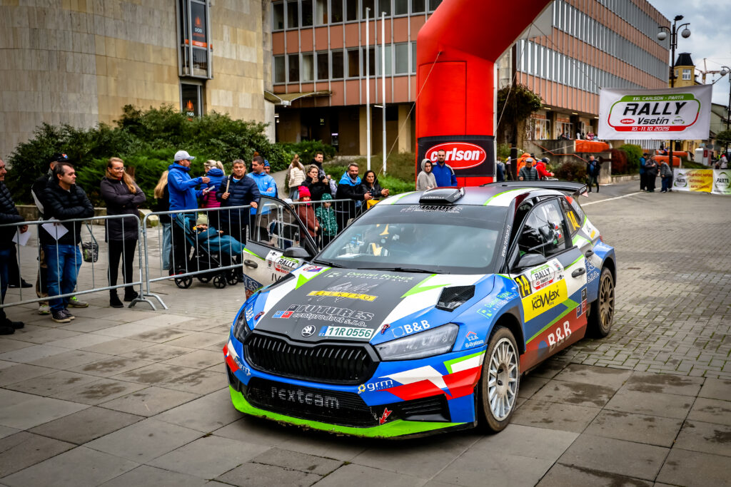 Fotka z rally závodů