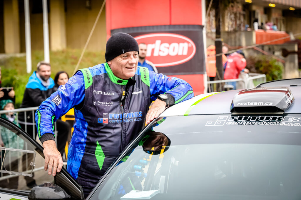 Fotka z rally závodů