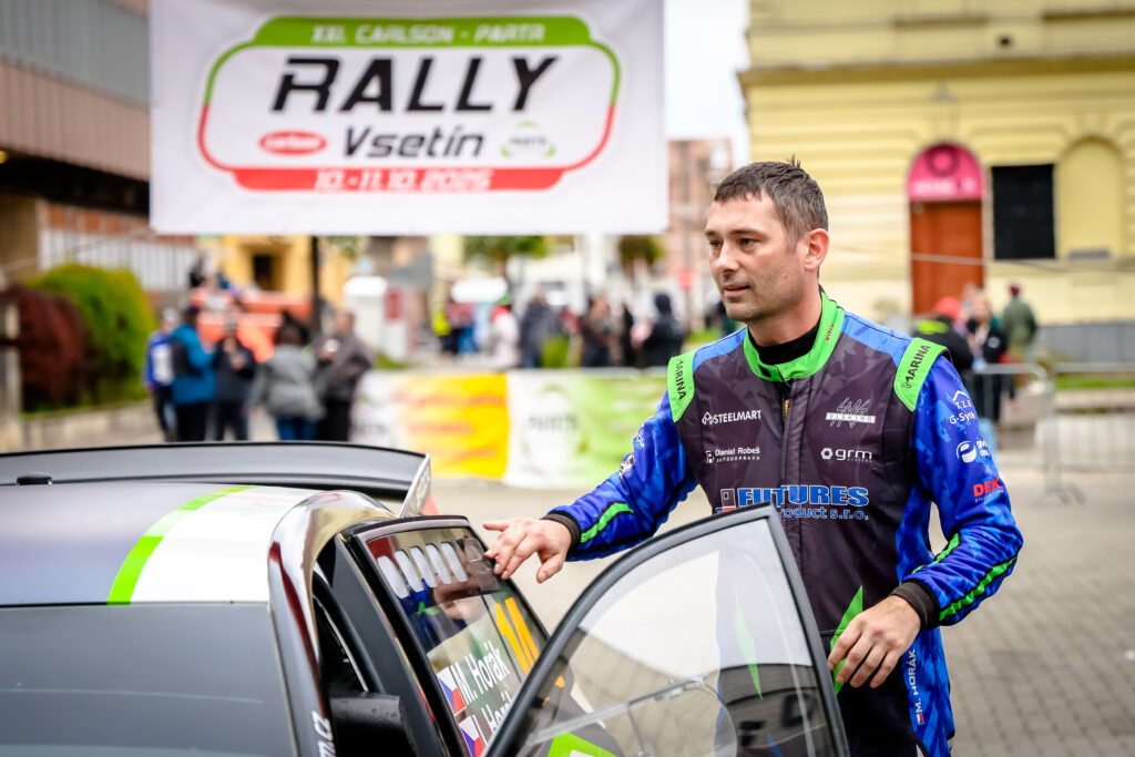 Fotka z rally závodů