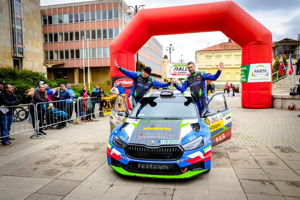 Fotka z rally závodů