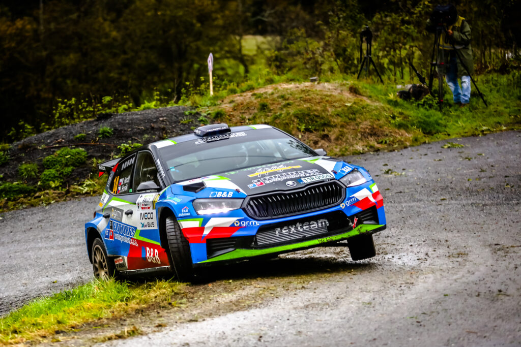 Fotka z rally závodů