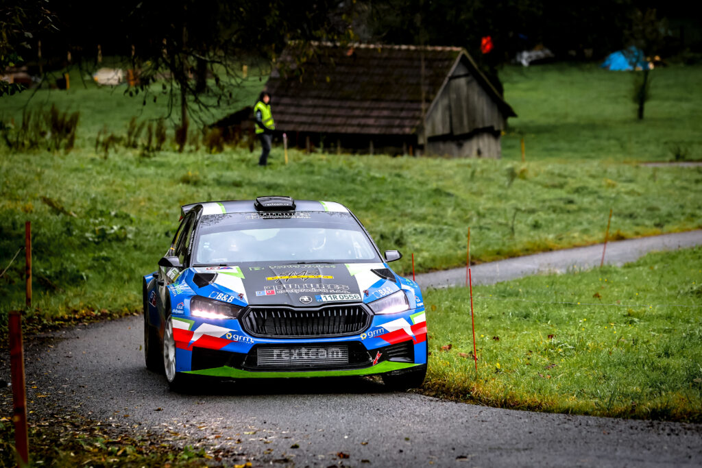 Fotka z rally závodů