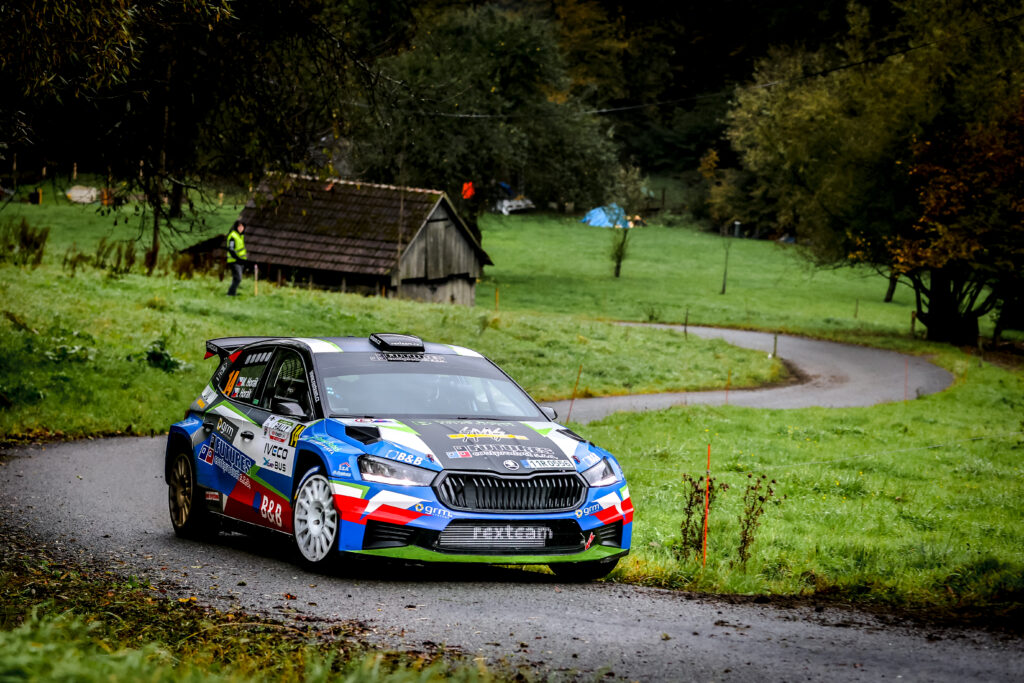 Fotka z rally závodů