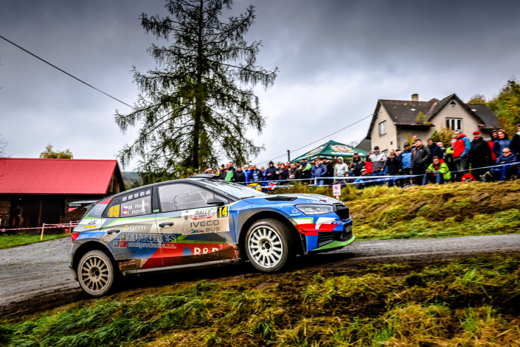 Fotka z rally závodů