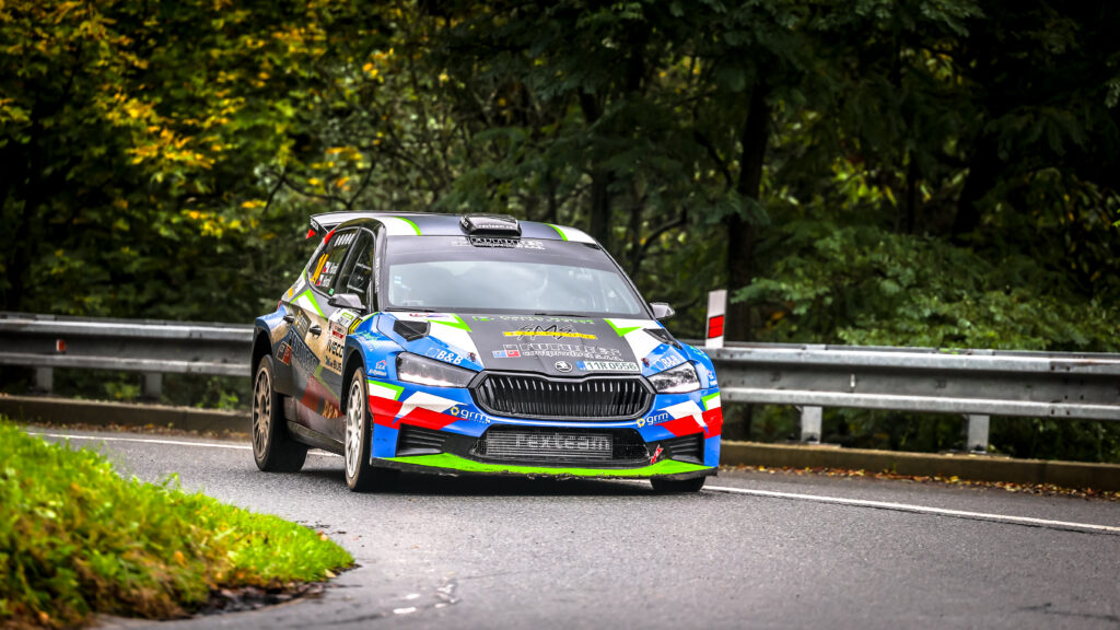 Fotka z rally závodů