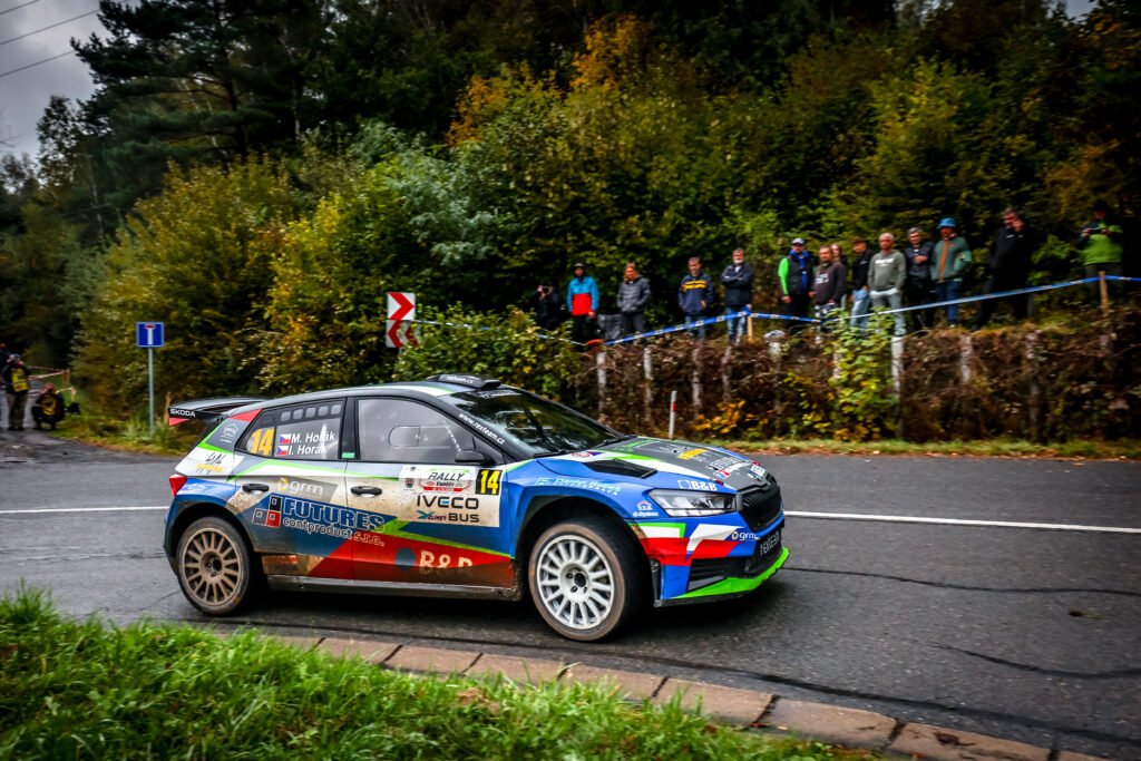 Fotka z rally závodů