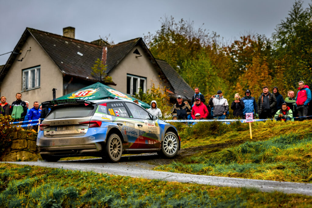 Fotka z rally závodů