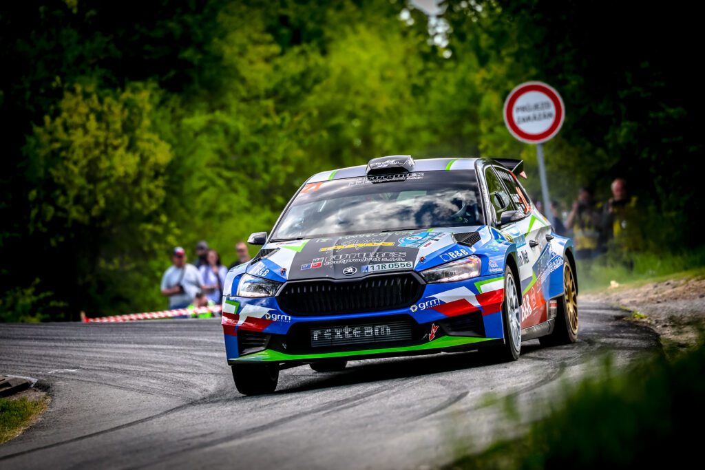 Fotka z rally závodů