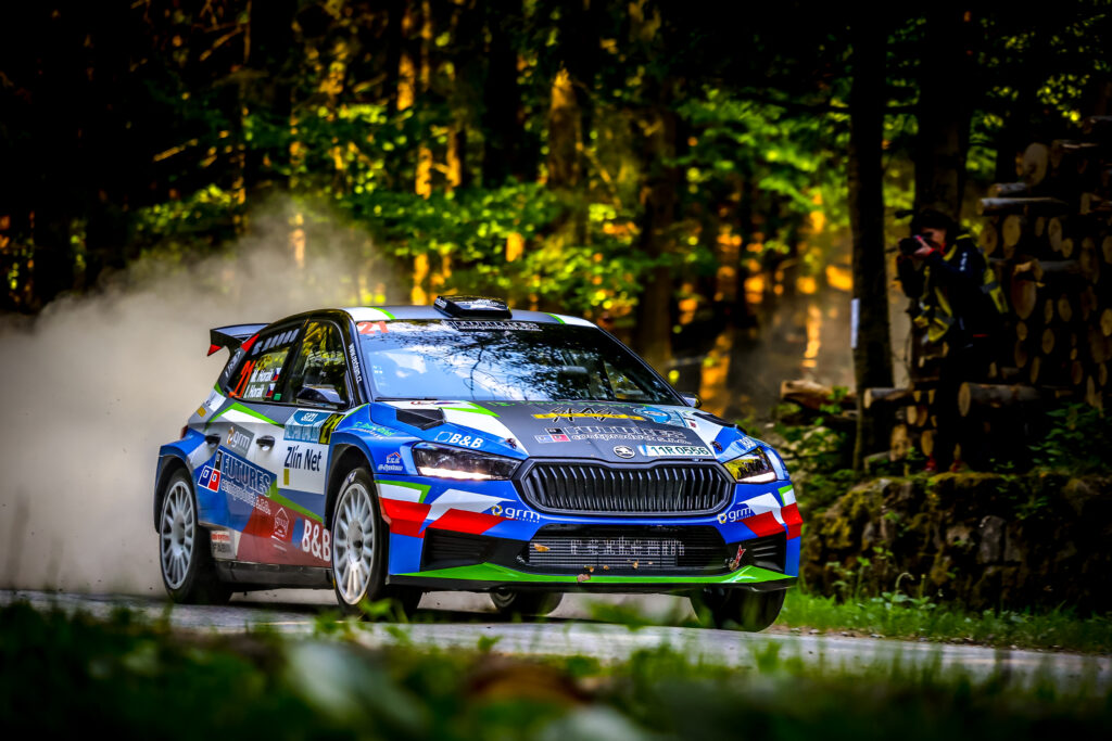 Fotka z rally závodů
