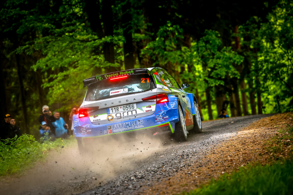 Fotka z rally závodů
