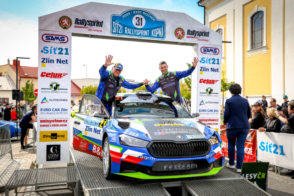 Fotka z rally závodů