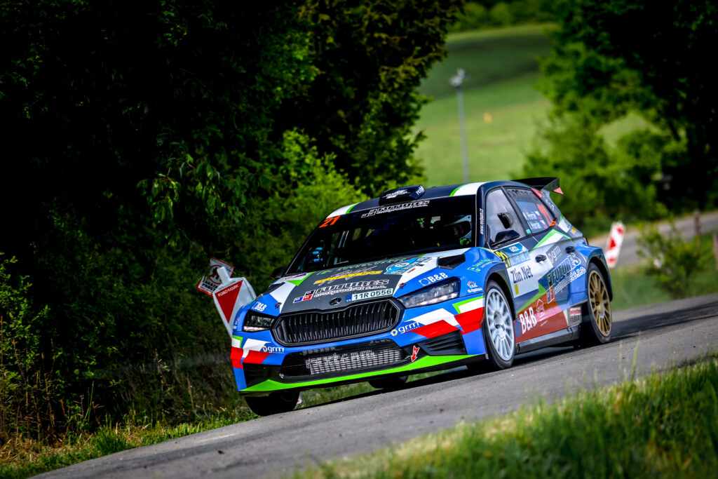 Fotka z rally závodů