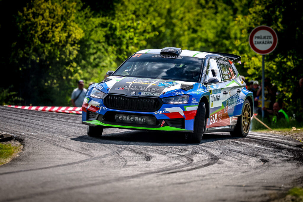 Fotka z rally závodů