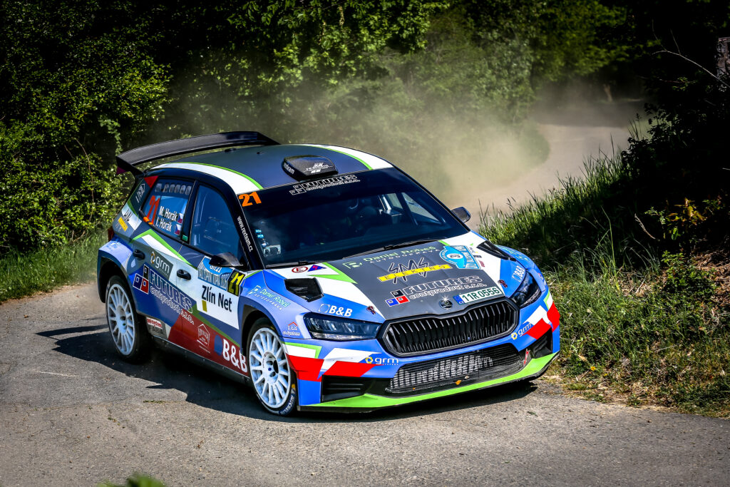 Fotka z rally závodů