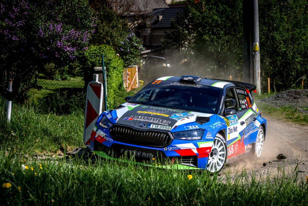 Fotka z rally závodů
