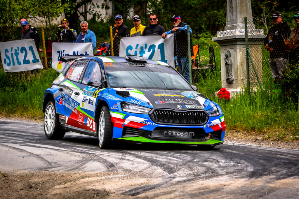 Fotka z rally závodů