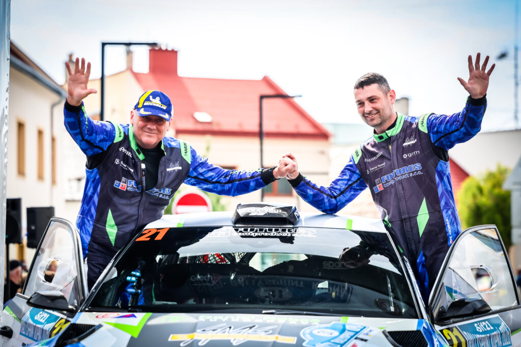 Fotka z rally závodů