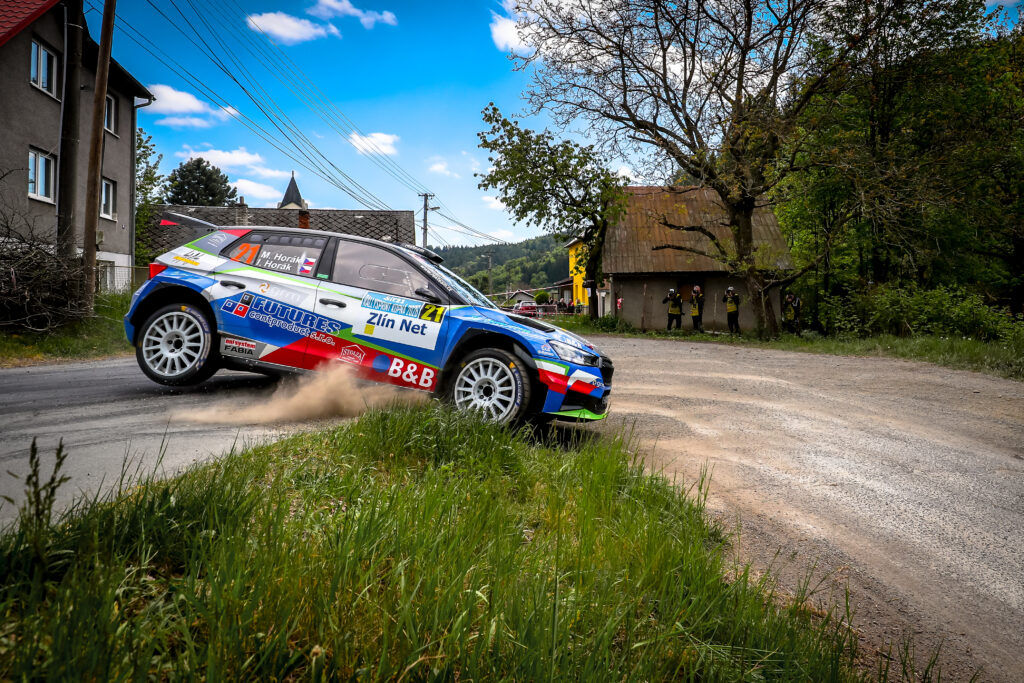 Fotka z rally závodů