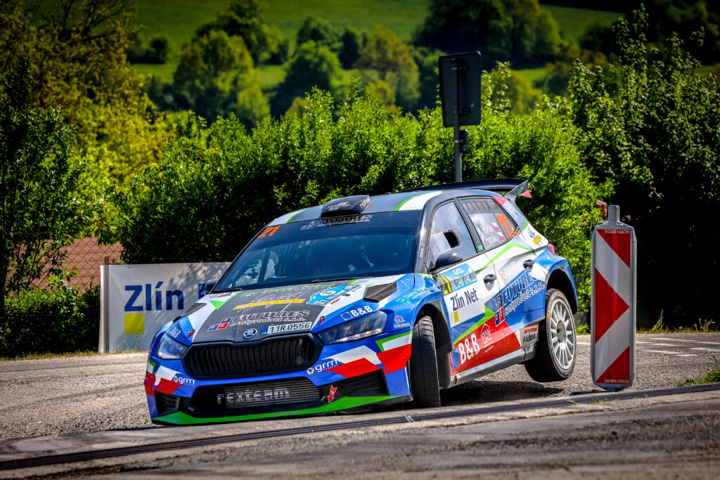 Fotka z rally závodů