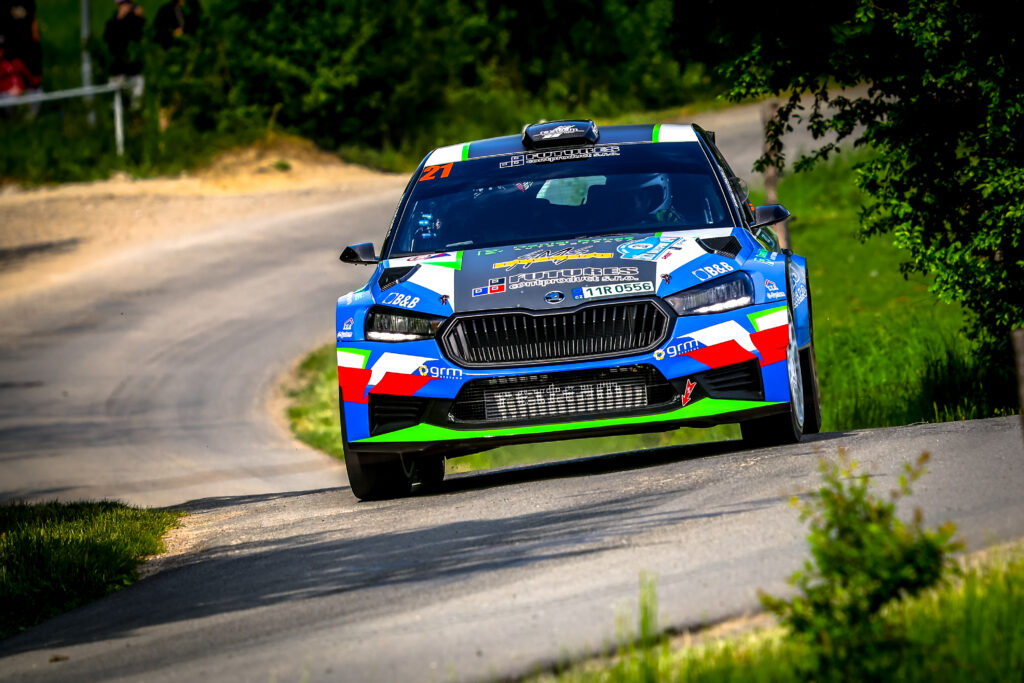 Fotka z rally závodů