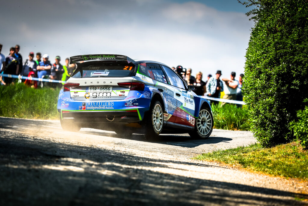 Fotka z rally závodů